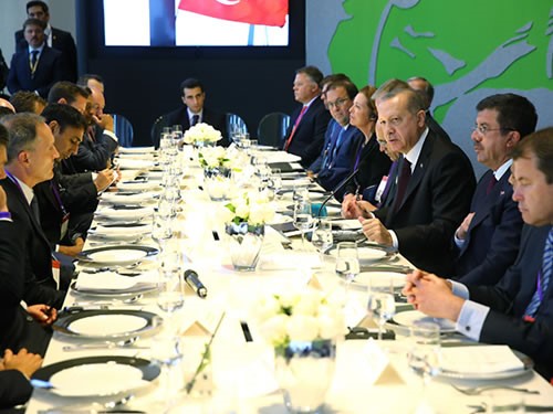 Cumhurbaşkanı Erdoğan, Londra’da Yatırımcılarla Görüştü