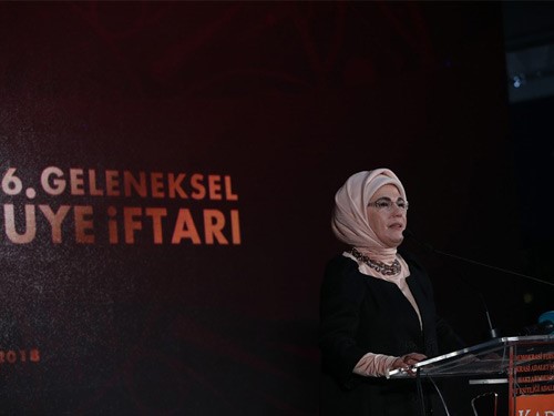 Emine Erdoğan, Kadem’in İftar Programına Katıldı