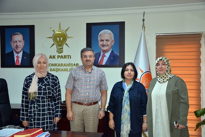 Mkyk üyesi çiğdem Koncagül'den Ak Partiye Ziyaret