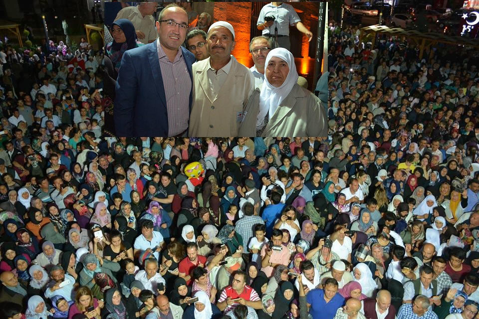 Başkan çöl Hacı Adaylarını Uğurladı