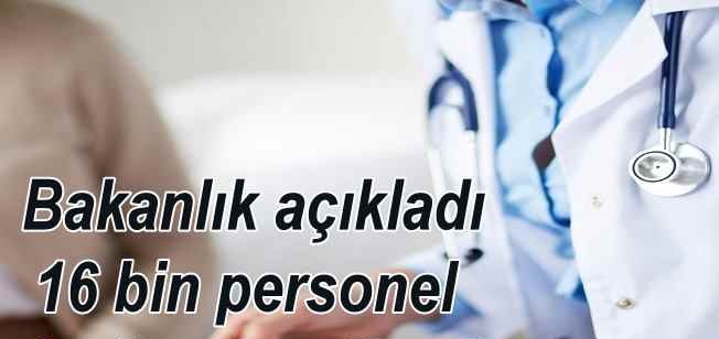 16 Bin Sözleşmeli Sağlık çalışanı Alınacak