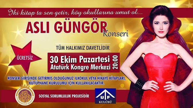 Aslı Güngör Koseri Atatürk Kongre Merkezinde