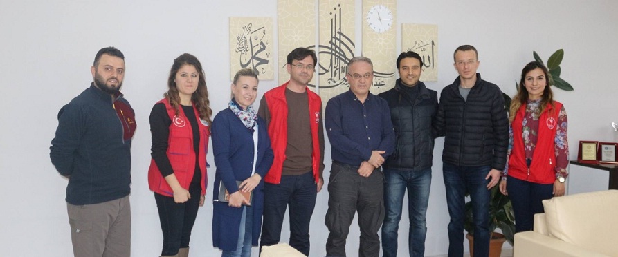 Karahisar Gençlik Merkezine Ankara Heyetinden Ziyaret