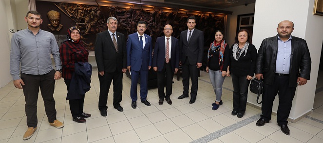 Başkan çoban Merhume Sarıtoprak'ı Rahmetle Andı