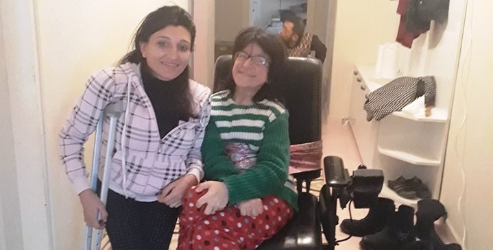 Engelli Ayşe Akülü Aracına Kavuştu