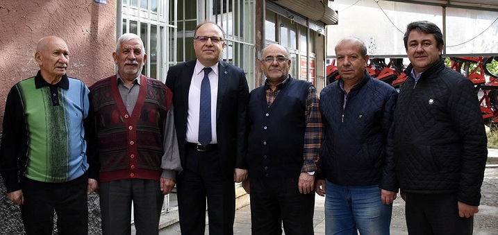 Vali Tutulmaz 1. Küçük Sanayi Sitelerine Ziyaret Bulundu.