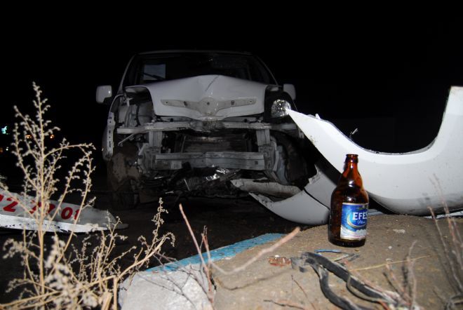 Alkol şişede Durduğu Gibi Durmadı 3 Yaralı