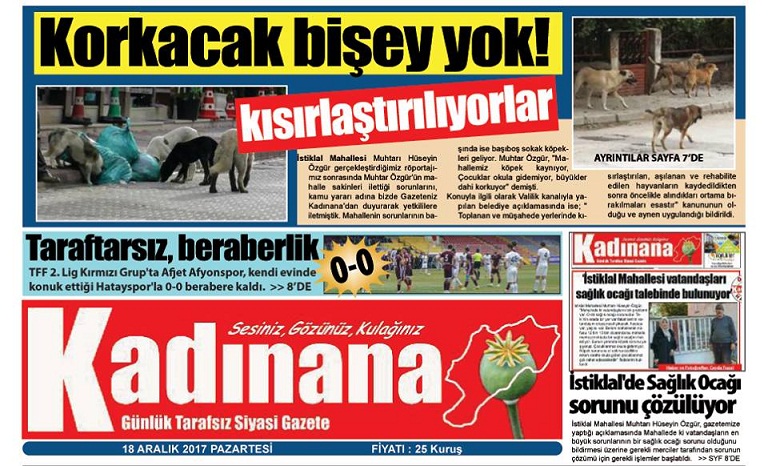 Kadınana'dan İnce Ayarlı Haber