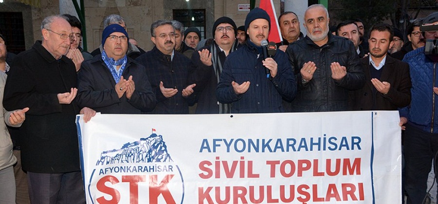 Mehmetçik'e Zafer, şehitlere Ruhaniyet Duası Ettiler