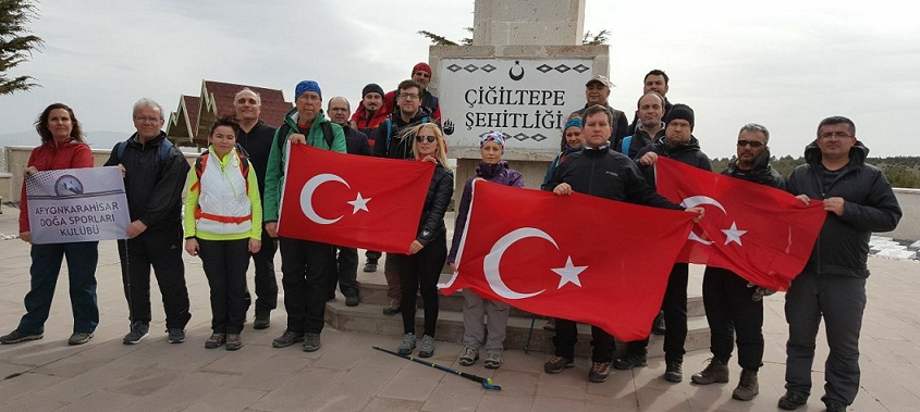 Afdos çanakkale şehitleri İçin Yürüdü