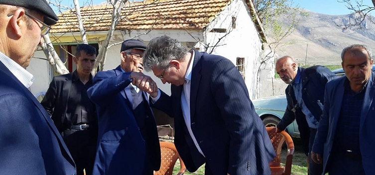 Chp İl Başkanı şehit Ve Gazi Ziyaretlerine Devam Ediyor