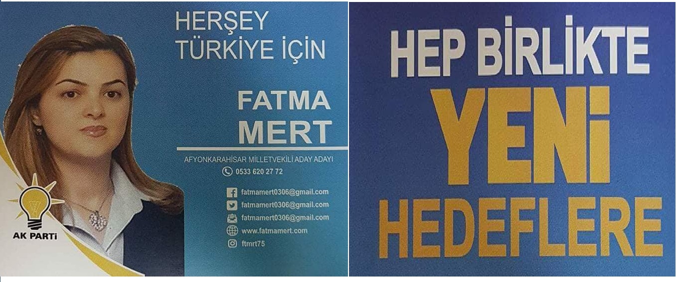 Ak Parti Afyonkarahisar Milletvekili Aday Adayı Fatma Mert