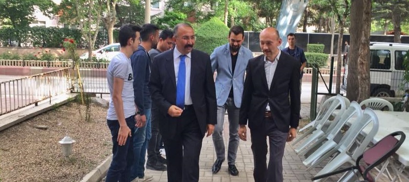 Müdür şen’den ülkü Ocaklarına Veda Ziyareti