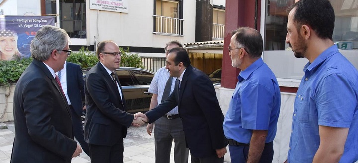 Vali Mustafa Tutulmaz İl Müftülüğüne Ziyarette Bulundu