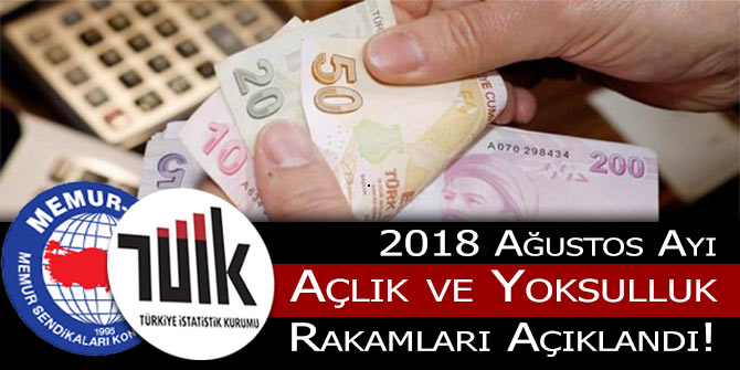 Eylül Ayı Açlık Ve Yoksulluk Rakamları Açıklandı
