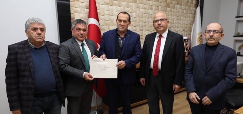 Afyon Egitim Vakfina Arsa Alimi Icin Ilk Destek Sahra Yapidan Genel Afyon Yerel Basin