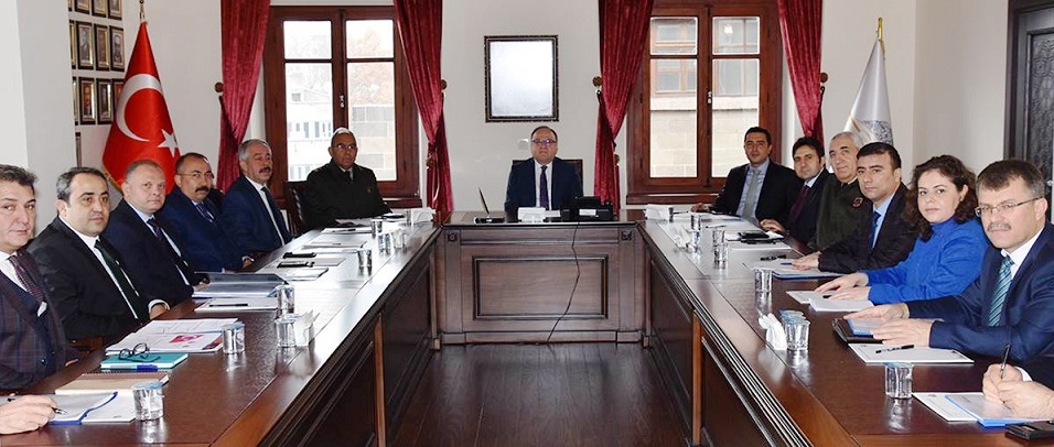 Uyuşturucu İle Mücadele Toplantısı Vali Mustafa Tutulmaz’ın Başkanlığında Yapıldı