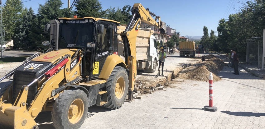 Erkmen’de Doğalgaz çalışmaları Devam Ediyor