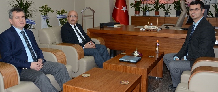 Başkan çoban'dan Sağlık Müdürü Korkmaza Ziyaret