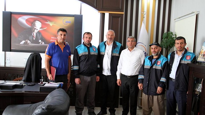 Yarkur Afad İl Müdürlüğünü Ziyaret Etti