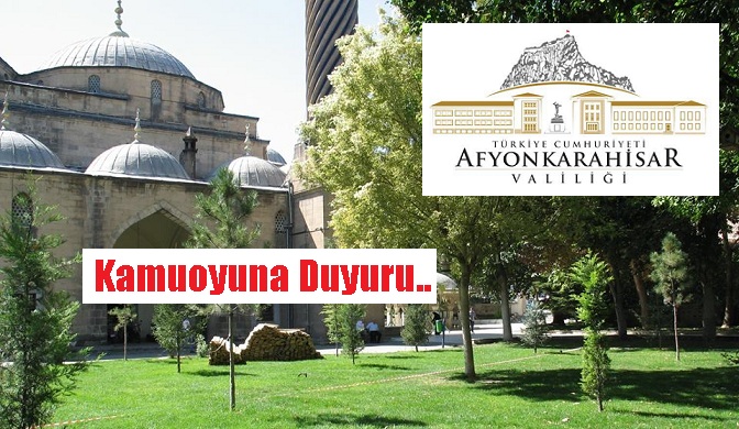 Valilikten Kamuoyuna Duyuru..!!