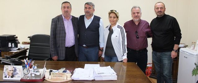 Ahmet Tan Başkana Sivas’tan Misafirler