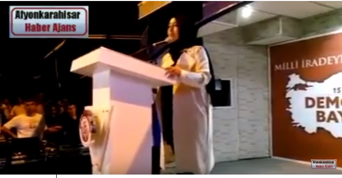 Ak Parti Gençlik Kolları Başkanı çengel Demokrasi Meydanında Konuştu