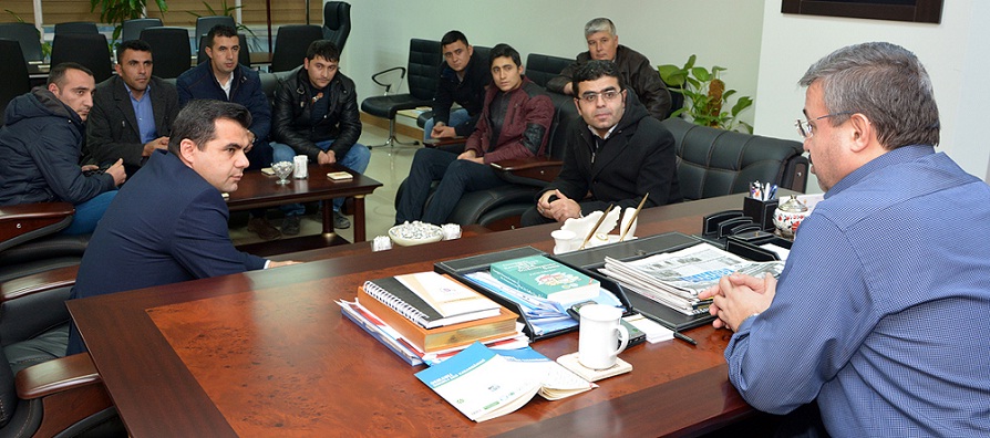 Taşeron İşçilerden Yurdunuseven’e Ziyaret