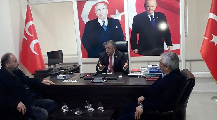Saadet Partisi Uyum Yasaları Ziyaretlerinde Mhp İl Başkanlığı