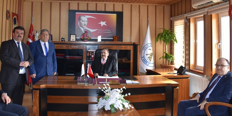 Bakan Eroğlu Kılıçarslan Belediyesini Ziyaret Etti