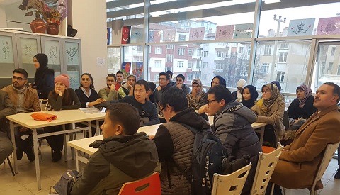 Gençlik Merkezi Tömer öğrencilerini Ağırladı