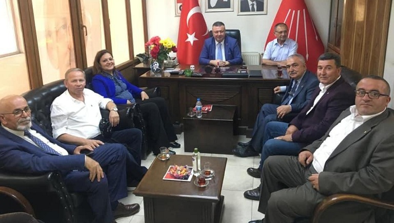 Chp'de Coşkulu Bayramlaşma