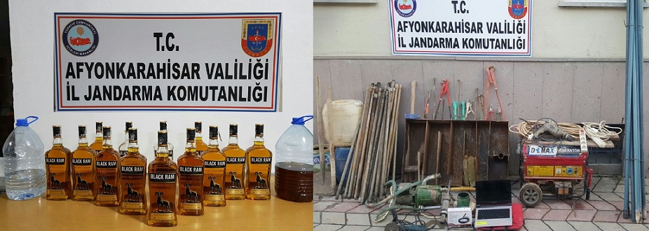 Afyon'da Jandarma'dan Kaçamazsın