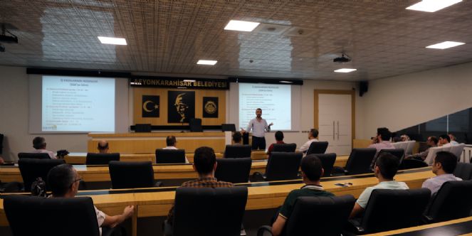 Belediye Personeline İş Güvenliği Eğitimi Verildi