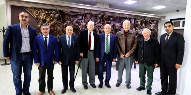 Orhan Yavuz´dan Başkan çoban´a Ziyaret