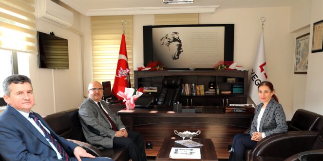 Başkan çoban´dan Byegm Afyon İl Müdürüne Ziyaret