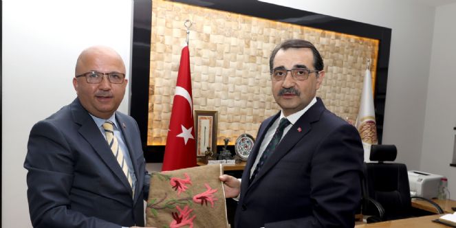 Enerji Ve Tabii Kaynaklar Bakanı Fatih Dönmez´den Ziyaret