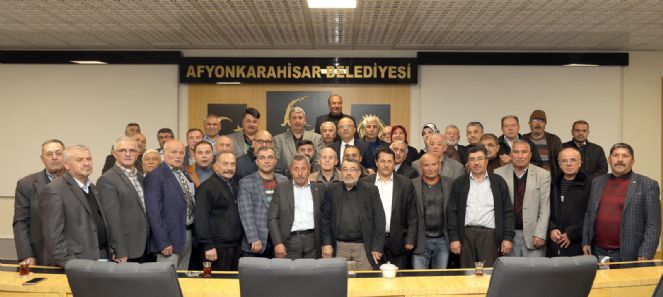 Muhtarlardan Başkan çoban’a Tam Destek