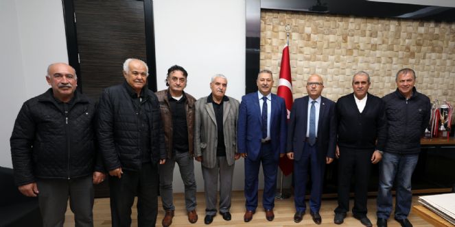 Tüfad´dan Başkan çoban´a Teşekkür Ziyareti