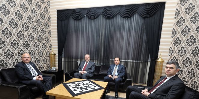 Akü´den Başkan çoban´a Teşekkür Ziyareti