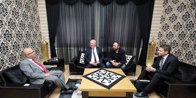 Kardeş şehir Başkanı Petermann'dan Ziyaret