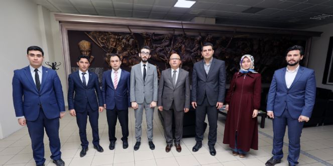 Başkan çoban Tügva İl Yönetimini Kabul Etti