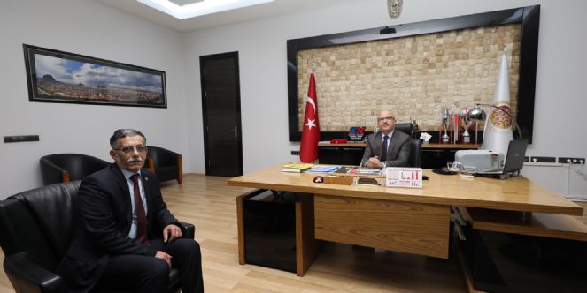 Ticaret İl Müdürü ömer Yıldırım´dan Veda Ziyareti
