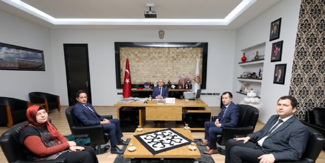 Devlet Hastanesi Yöneticilerinden Ziyaret