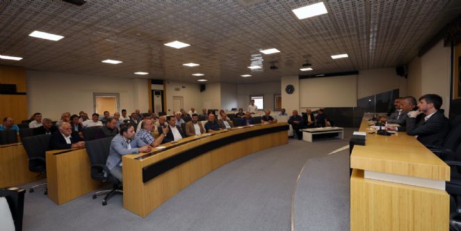 Muhtarlarla İstişare Toplantısı Yapıldı