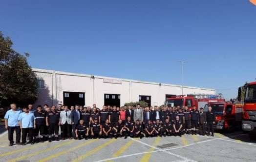 Başkan çoban İtfaiye Personeliyle Buluştu