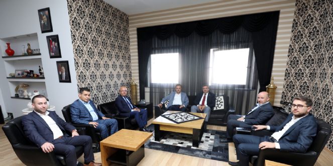 Abdurrahman öz´den Başkan çoban´a Ziyaret