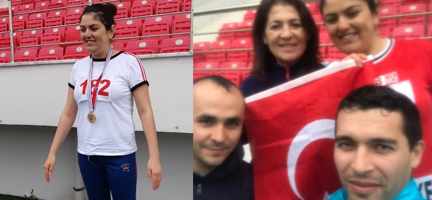 Kübra Saltık Uzun Atlamada Türkiye 1. Oldu..