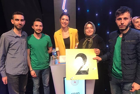 Türkiye Finalinde Afyon’lu Gençler İkinci Oldular