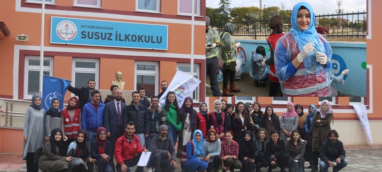 Gençlik Merkezinden 'fırçanı Kap Gel' Faaliyeti